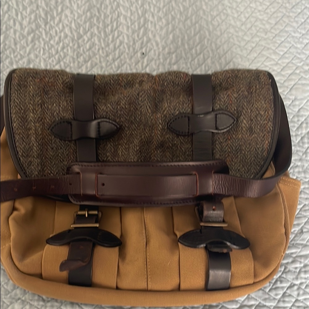Filson + Brooks Brothers rare messenger bag